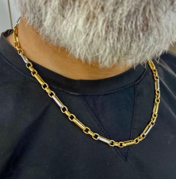 Regal Dual-Tone Cuban Link Chain