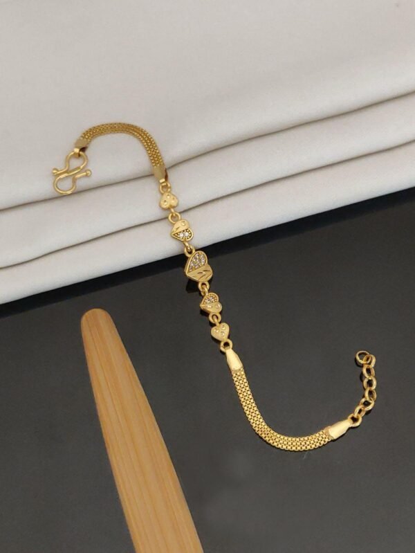 Nice Gold Bracelet - Lightweight and Trendy Design for Everyday Wear